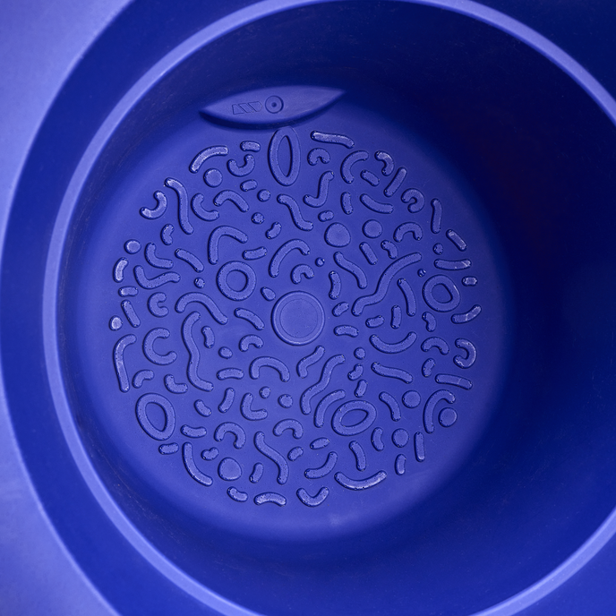 amber grail 30cm royalblau